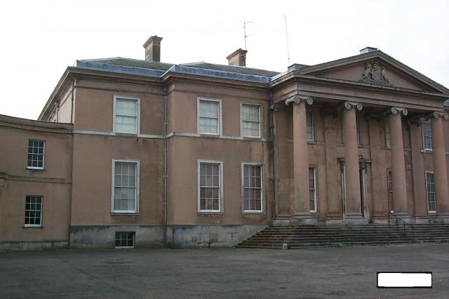 Land survey, floor plans and elevations of Hackwood House near Basingstoke