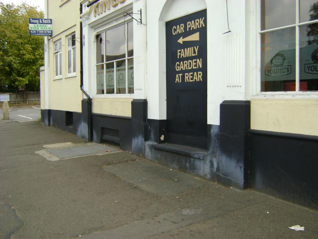 floor plans and elevations of a pub in Epsom