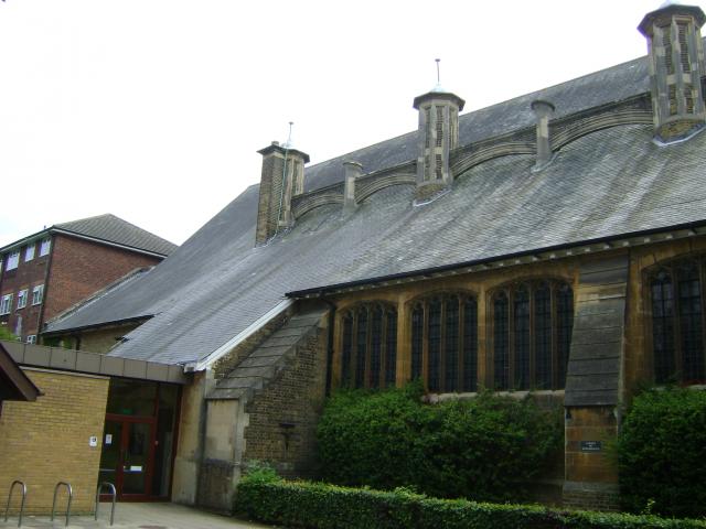 Land survey, Elevations and sections of a church in Ealing
