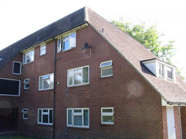 Land survey and elevations of flats in Leatherhead