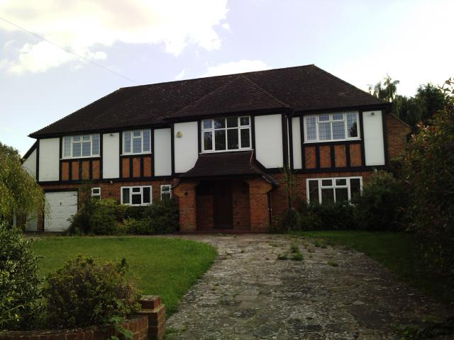 Building heights of houses in Cheam