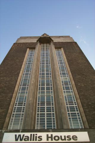 Land survey, floor plans, elevations and photogrametry for regeneration of Wallis House Brentford