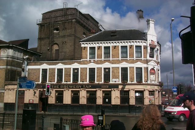 Land survey and eleations of the brewery in Wandsworth