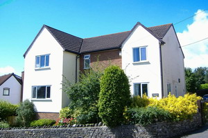 floor plans and elevations of a bed and breakfast in Wells