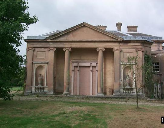 Land survey, floor plans and elevations of Hackwood House and estate buildings near Basingstoke